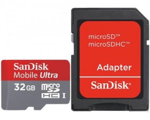 Карта памяти micro SD 32 Gb HDHC-I