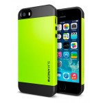 Чехол SPIGEN SGP Slim Armor S Green для Apple iPhone 5 | 5S