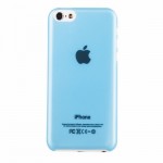 Накладка супертонкая Jisoncase для iPhone 5C голубая Накладка супертонкая Jisoncase для iPhone 5C голубая