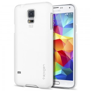 Galaxy S5 Case SGP Ultra Fit White