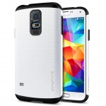 Galaxy S5 Case SGP Slim Armor White