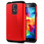 Galaxy S5 Case SGP Slim Armor Red Galaxy S5 Case SGP Slim Armor Red