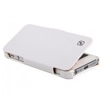 Folder Leather Case Black for iPhone 5|5S White Folder Leather Case Black for iPhone 5|5S White
