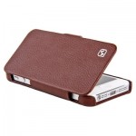 Folder Leather Case Black for iPhone 5|5S Brown Folder Leather Case Black for iPhone 5|5S Brown
