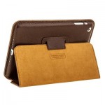 Apple iPad mini Leather Case Coffee