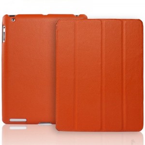 Apple iPad Leather Case Orange